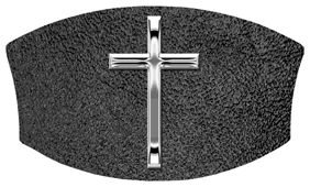 DNSWILL 510 SL SH BK Silver Single Cross Shimmer Black